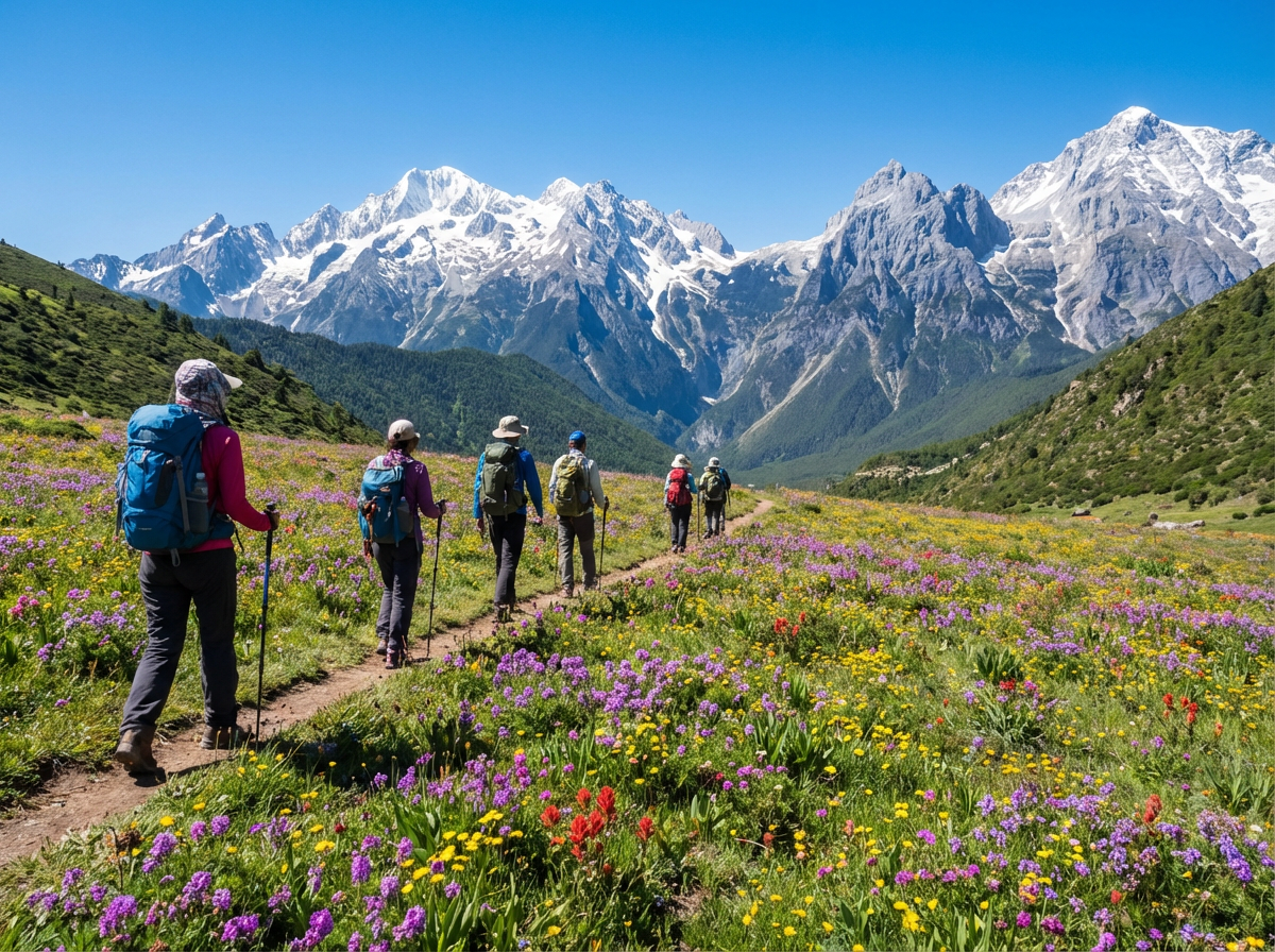 메일리 설산 트레킹